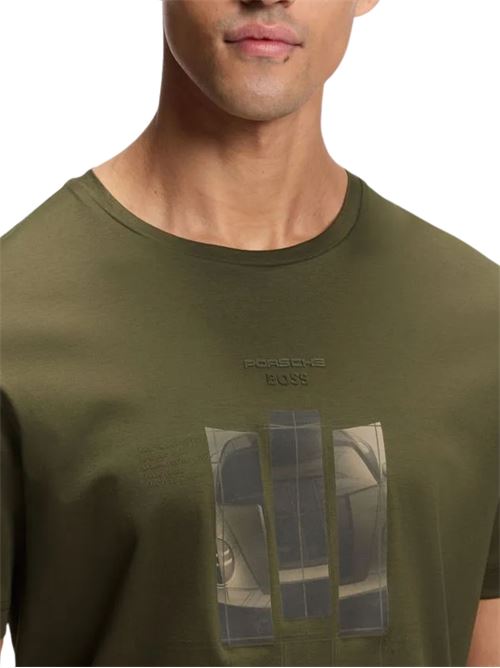 T-shirt Porsche X BOSS Boss Green | 50559811347